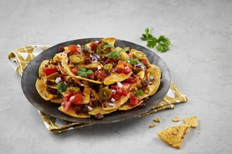 Härkis tex mex nachopelti